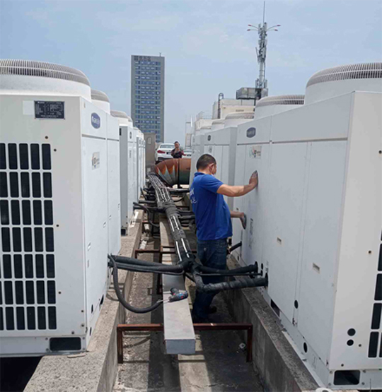 江达中央空调制热和不制冷系统维修方法